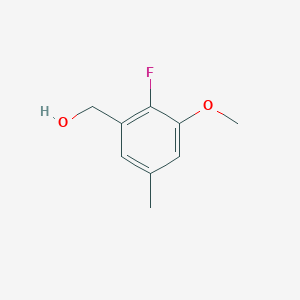 (2-Fluoro-3-methoxy-5-methylphenyl)methanol