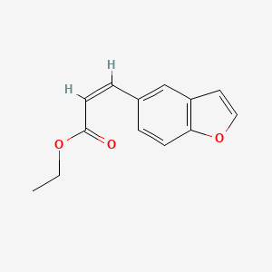 (Z)-ethyl-3-(benzo[b]furan-5-yl)acrylate