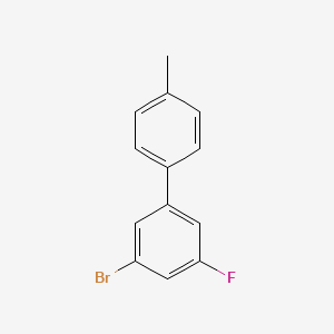 3-Bromo-5-fluoro-4'-methyl-1,1'-biphenyl