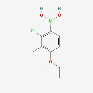 (2-Chloro-4-ethoxy-3-methylphenyl)boronic acid