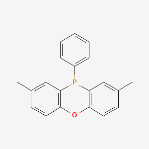 molecular formula C20H17OP B14769445 2,8-Dimethyl-10-phenyl-10H-phenoxaphosphinine 