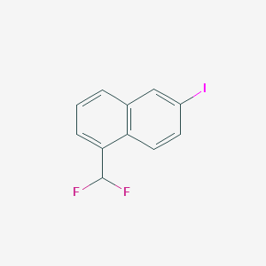 1-(Difluoromethyl)-6-iodonaphthalene