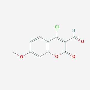 4-Chloro-7-methoxy-2-oxo-2H-chromene-3-carbaldehyde