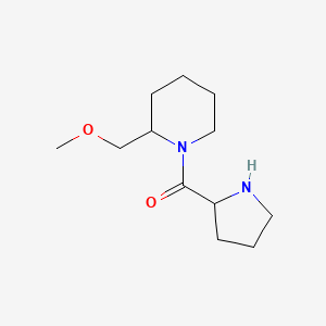 molecular formula C12H22N2O2 B1476956 2-(Methoxymethyl)-1-prolylpiperidine CAS No. 1998708-28-3