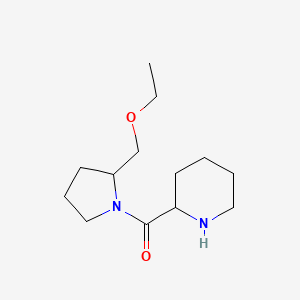 (2-(Ethoxymethyl)pyrrolidin-1-yl)(piperidin-2-yl)methanone