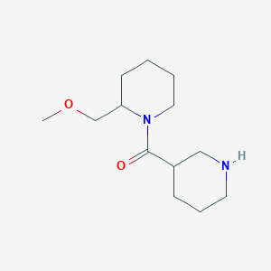 molecular formula C13H24N2O2 B1476978 (2-(Methoxymethyl)piperidin-1-yl)(piperidin-3-yl)methanone CAS No. 2097978-82-8