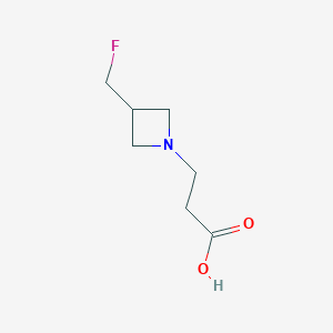 3-(3-(Fluoromethyl)azetidin-1-yl)propanoic acid