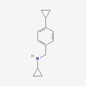 N-(4-Cyclopropylbenzyl)cyclopropanamine