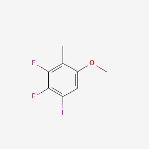 2,3-Difluoro-1-iodo-5-methoxy-4-methylbenzene