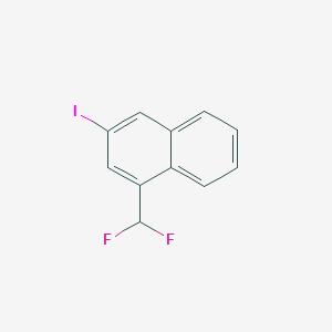 1-(Difluoromethyl)-3-iodonaphthalene