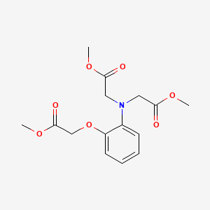 methyl 2-[2-(2-methoxy-2-oxoethoxy)-N-(2-methoxy-2-oxoethyl)anilino]acetate