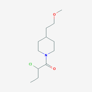 2-Chloro-1-(4-(2-methoxyethyl)piperidin-1-yl)butan-1-one
