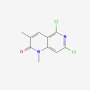 5,7-Dichloro-1,3-dimethyl-1,6-naphthyridin-2(1H)-one