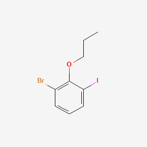 1-Bromo-3-iodo-2-propoxybenzene