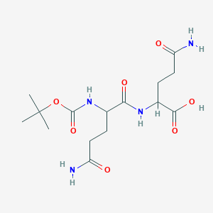 (Tert-butoxycarbonyl)-l-glutaminyl-l-glutamine