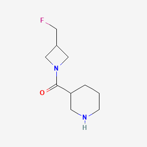 molecular formula C10H17FN2O B1477019 (3-(氟甲基)氮杂环丁-1-基)(哌啶-3-基)甲苯酮 CAS No. 2092549-17-0
