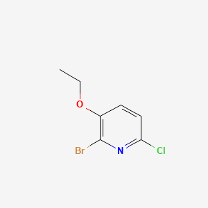 2-Bromo-6-chloro-3-ethoxypyridine