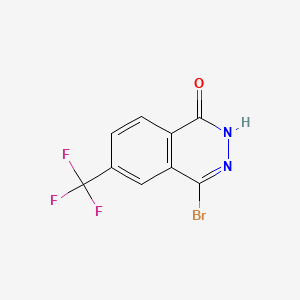 4-Bromo-6-(trifluoromethyl)phthalazin-1(2H)-one