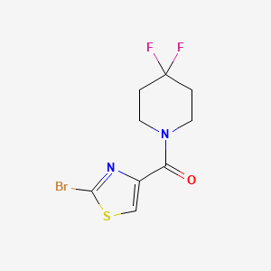 (2-Bromothiazol-4-yl)(4,4-difluoropiperidin-1-yl)methanone