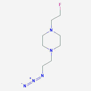 molecular formula C8H16FN5 B1477035 1-(2-Azidoethyl)-4-(2-fluoroethyl)piperazine CAS No. 2025436-01-3