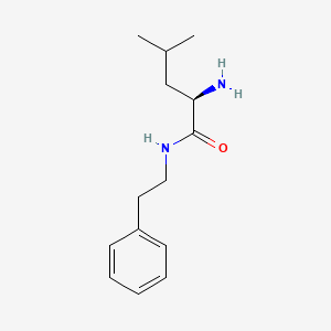 (R)-2-Amino-4-methyl-N-phenethylpentanamide