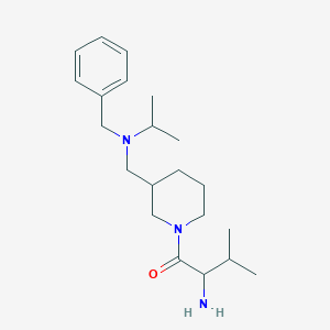 2-Amino-1-[3-[[benzyl(propan-2-yl)amino]methyl]piperidin-1-yl]-3-methylbutan-1-one