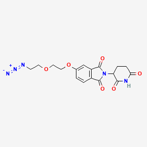 Thalidomide-5'-O-PEG1-C2-azide