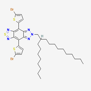 2,8-Bis(5-bromothiophen-2-yl)-11-(2-octyldodecyl)-5lambda4-thia-4,6,10,11,12-pentazatricyclo[7.3.0.03,7]dodeca-1(12),2,4,5,7,9-hexaene