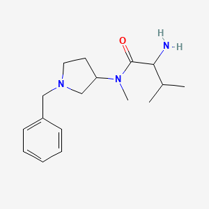 2-Amino-N-((S)-1-benzylpyrrolidin-3-yl)-N,3-dimethylbutanamide