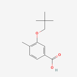 4-Methyl-3-(neopentyloxy)benzoic acid