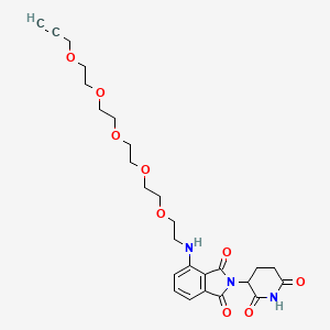 Pomalidomide-PEG5-propargyl