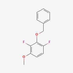 2-(Benzyloxy)-1,3-difluoro-4-methoxybenzene