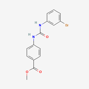 Methyl 4-{[(3-bromophenyl)carbamoyl]amino}benzoate