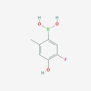 (5-Fluoro-4-hydroxy-2-methylphenyl)boronic acid