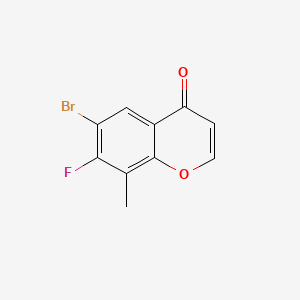 6-Bromo-7-fluoro-8-methyl-4H-chromen-4-one