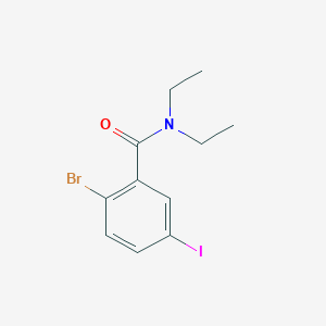 2-Bromo-N,N-diethyl-5-iodobenzamide