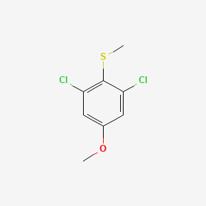 molecular formula C8H8Cl2OS B14770927 (2,6-Dichloro-4-methoxyphenyl)(methyl)sulfane 