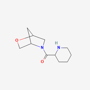 molecular formula C11H18N2O2 B1477096 (2-Oxa-5-azabicyclo[2.2.1]heptan-5-yl)(piperidin-2-yl)methanone CAS No. 1850125-05-1