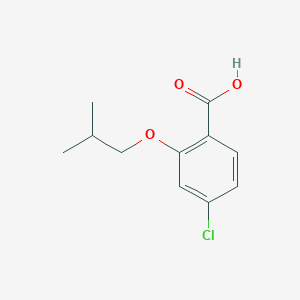 4-Chloro-2-isobutoxybenzoic acid