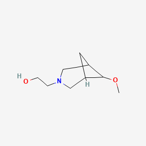 2-(6-Methoxy-3-azabicyclo[3.1.1]heptan-3-yl)ethan-1-ol