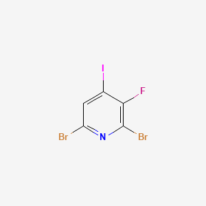 2,6-Dibromo-3-fluoro-4-iodopyridine