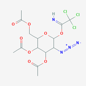 alpha-D-Glucopyranose,2-azido-2-deoxy-,3,4,6-triacetate1-(2,2,2-trichloroethanimidate)