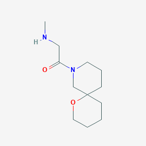 2-(Methylamino)-1-(1-oxa-8-azaspiro[5.5]undecan-8-yl)ethan-1-one