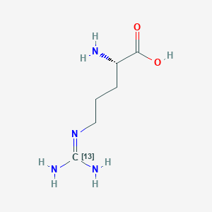 (2S)-2-amino-5-(diamino(113C)methylideneamino)pentanoic acid