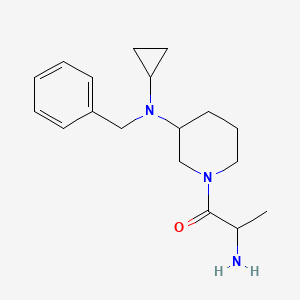 2-Amino-1-((S)-3-(benzyl(cyclopropyl)amino)piperidin-1-yl)propan-1-one