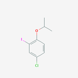 4-Chloro-2-iodo-1-isopropoxybenzene