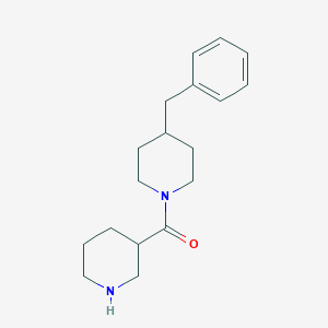 (4-Benzylpiperidin-1-yl)(piperidin-3-yl)methanone