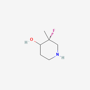 (3R,4R)-3-fluoro-3-methyl-piperidin-4-ol