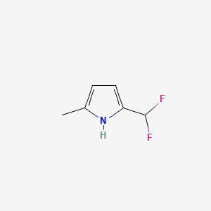 2-(difluoromethyl)-5-methyl-1H-pyrrole