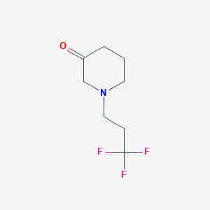 1-(3,3,3-Trifluoropropyl)piperidin-3-one